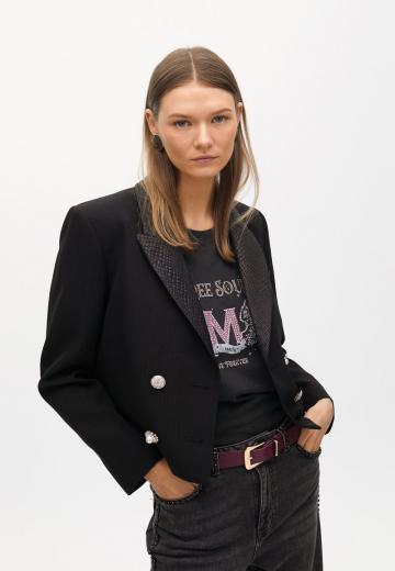 Короткий блейзер