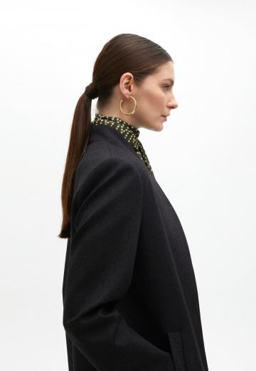 Шерстяное пальто