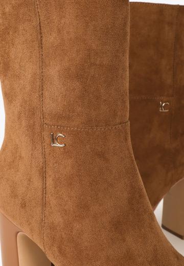 Полусапожки на высоком каблуке