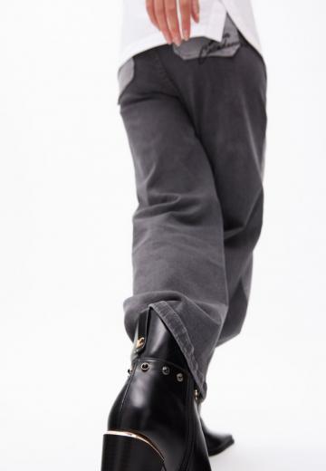 Полусапожки на высоком каблуке