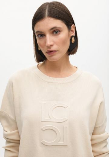 Длинный пуловер