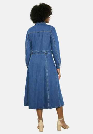 Джинсовое платье