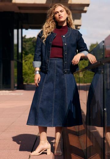 Джинсовая юбка