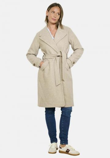 Шерстяное пальто