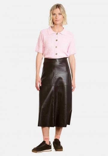 Кожаная юбка