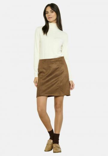 Кожаная юбка