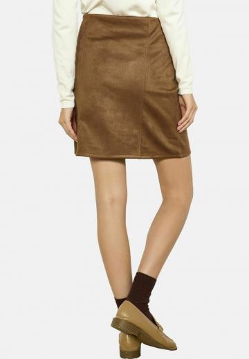 Кожаная юбка