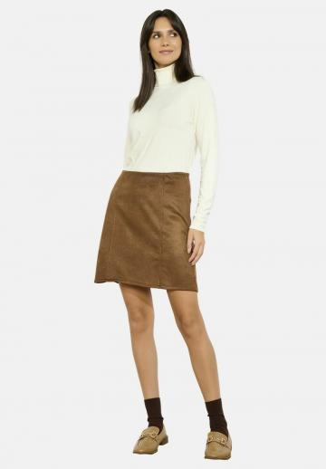 Кожаная юбка