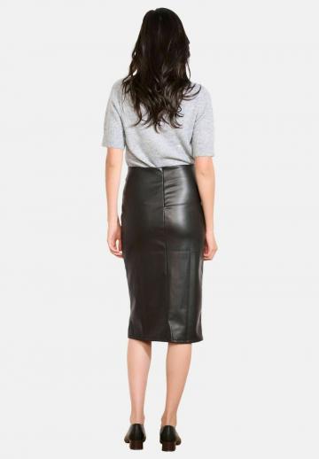 Кожаная юбка