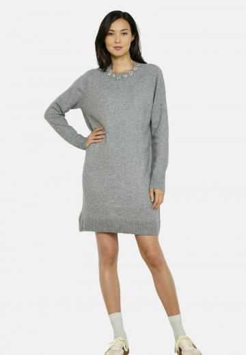 Вязаное платье