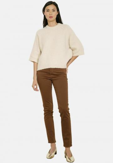 Пуловер с рукавом три четверти