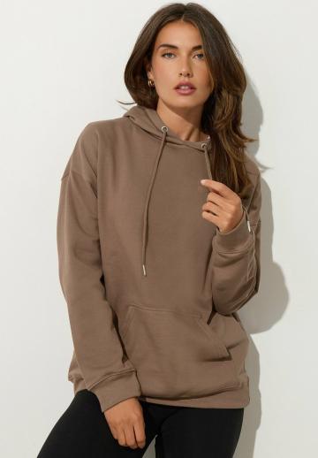 Пуловер с капюшоном