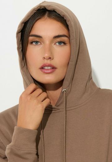 Пуловер с капюшоном