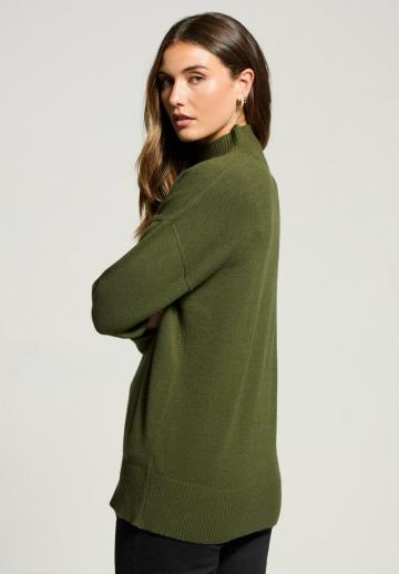 Длинный пуловер