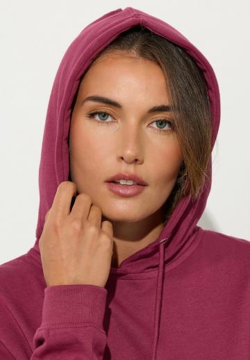 Пуловер с капюшоном