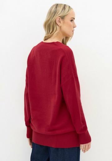 Длинный пуловер