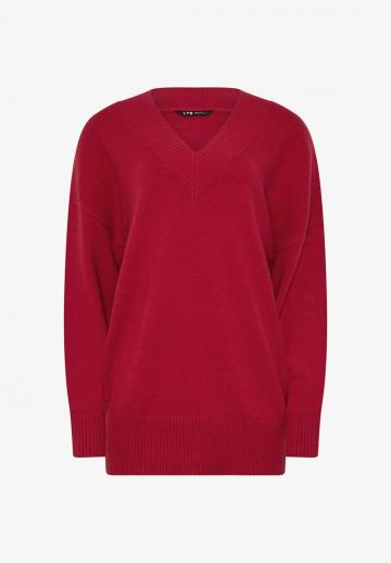 Длинный пуловер