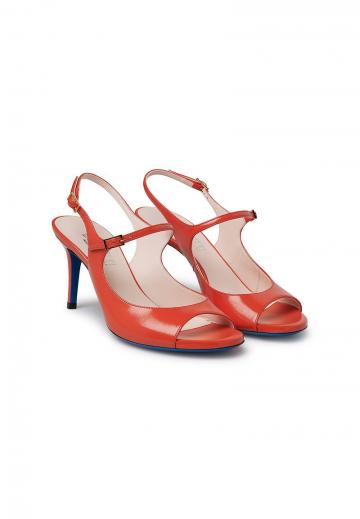 Туфли с открытым носом