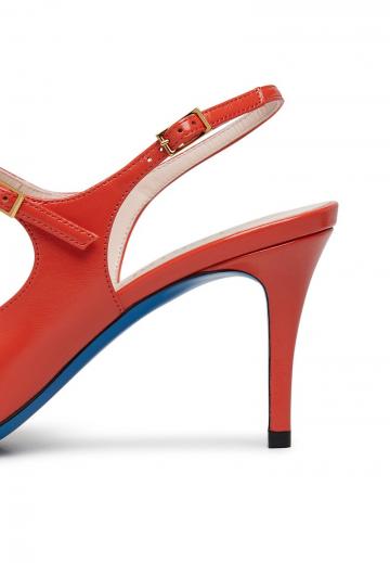 Туфли с открытым носом