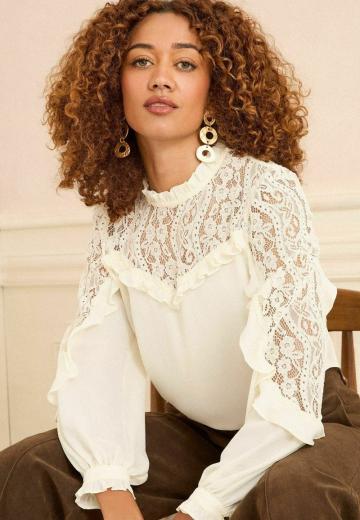 Кружевная блузка