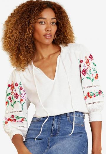 Майка с рукавом три четверти