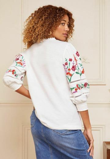 Майка с рукавом три четверти