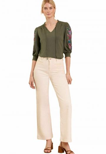 Майка с рукавом три четверти