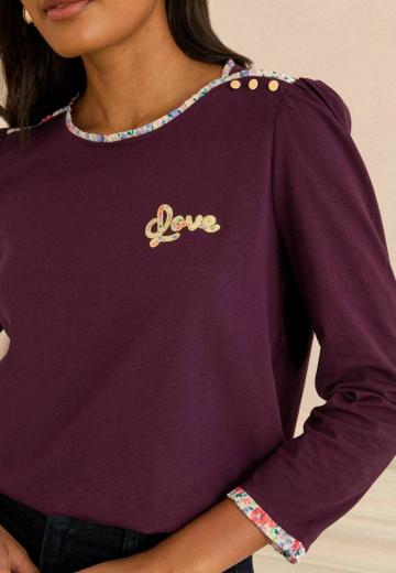 Майка с рукавом три четверти