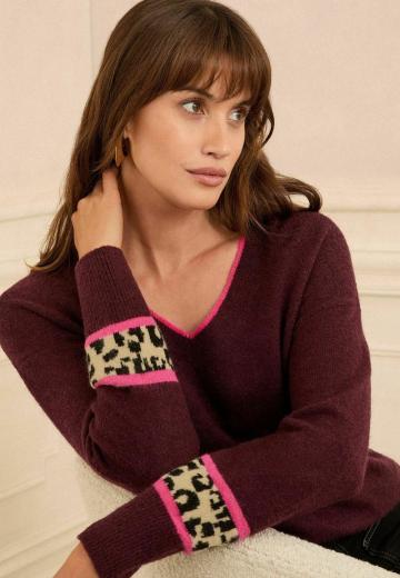 Длинный пуловер