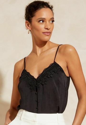 Топ на бретельках