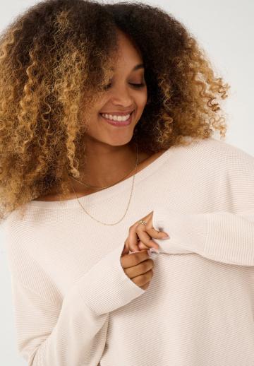 Длинный пуловер