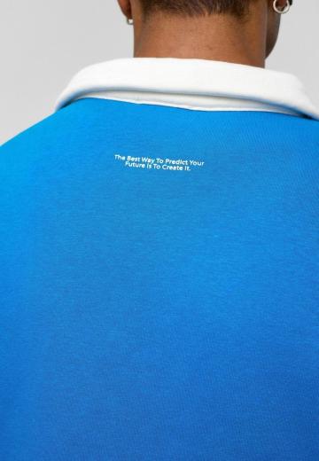 Поло с длинным рукавом