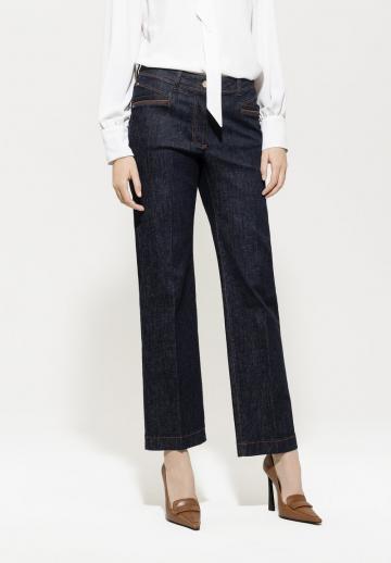 Прямые джинсы