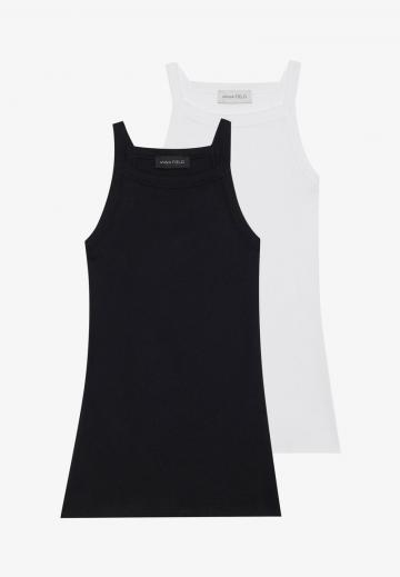 Длинный топ