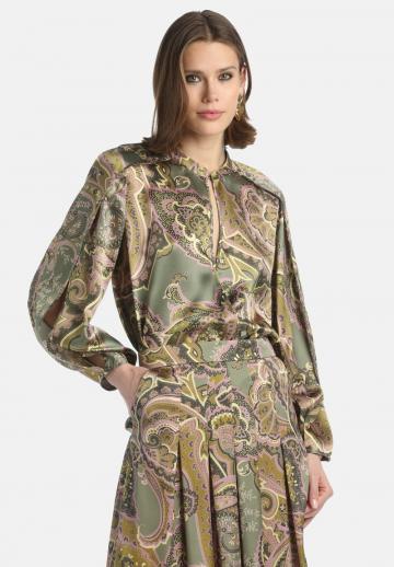 Шелковая блузка