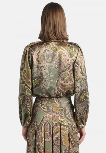 Шелковая блузка