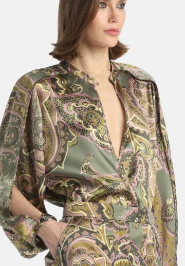 Шелковая блузка