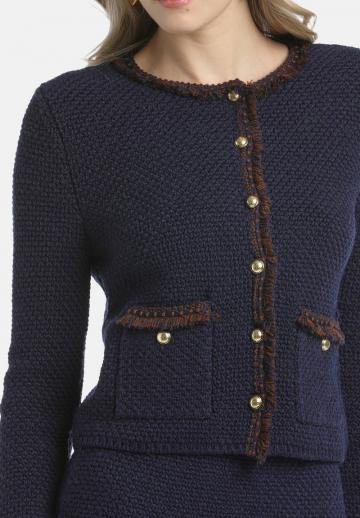 Жаккардовая кофта