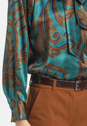 Шелковая блузка