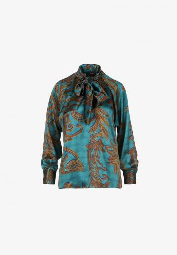 Шелковая блузка