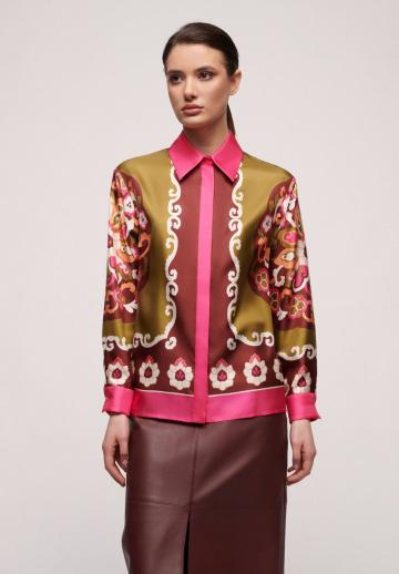 Шелковая блузка