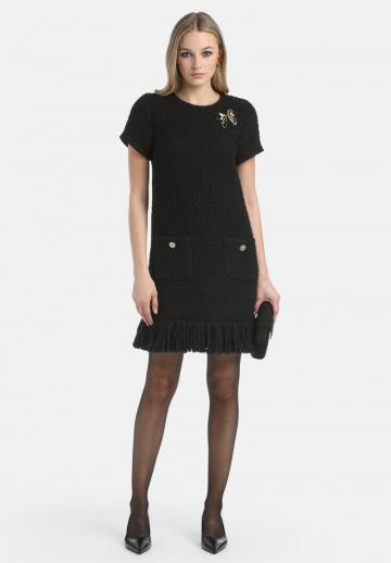 Вязаное платье