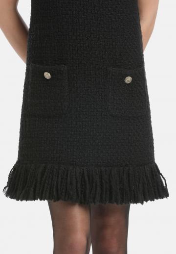 Вязаное платье