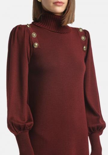 Вязаное платье