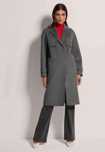 Шерстяное пальто