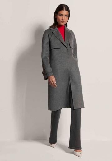 Шерстяное пальто