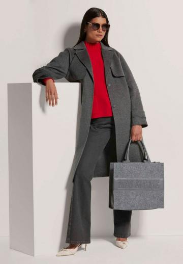 Шерстяное пальто