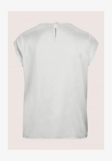 Атласная блузка