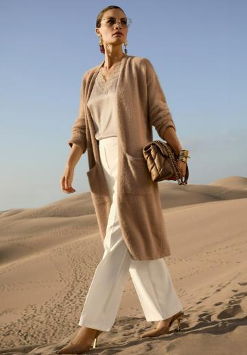 Длинный кардиган