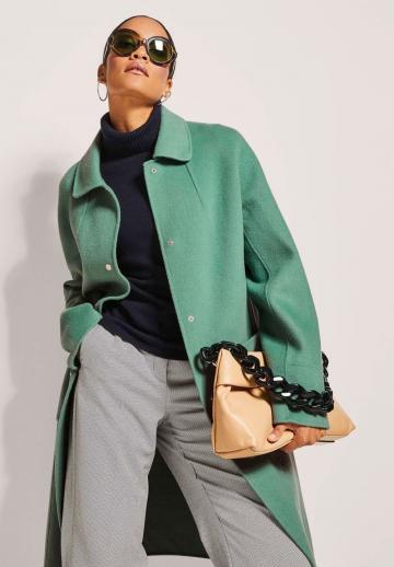 Шерстяное пальто